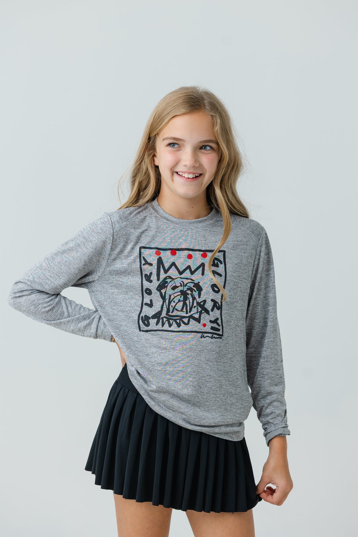 Youth Glory Glory Bulldog UPF Shirt