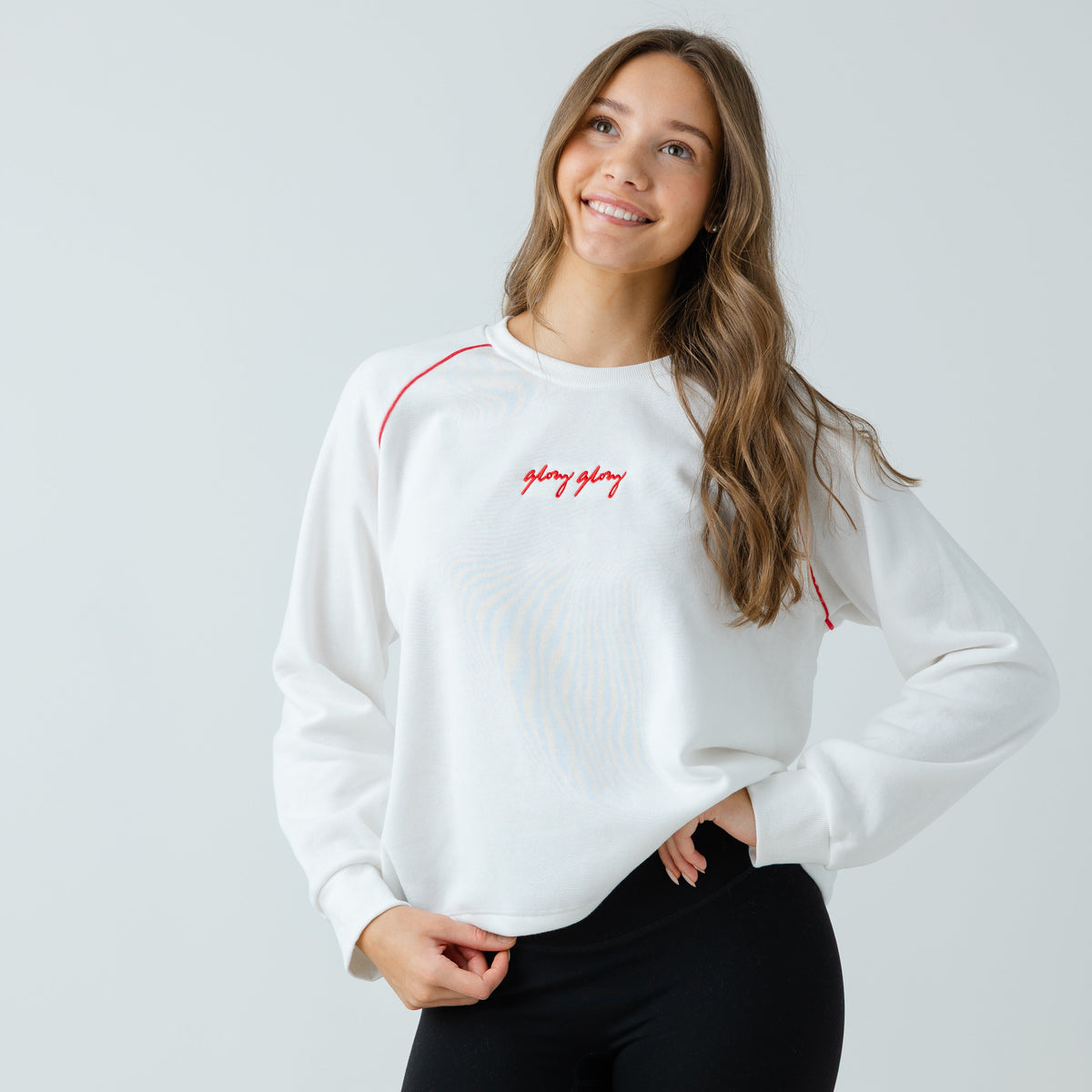 Glory Glory Ladies Embroidered Halftime Sweatshirt