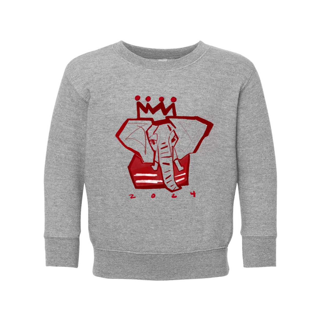 Crimson x White Elephant Youth Sweatshirt