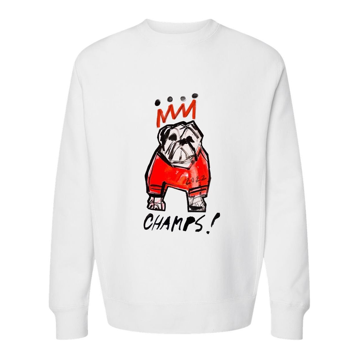2022 Standing Bulldog Classic Adult Sweatshirt